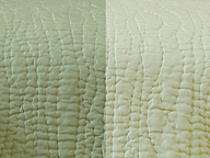 Hand Stitched Green Tea Swatch